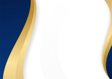 İş sunumu tasarım şablonu için modern mavi soyut arkaplan