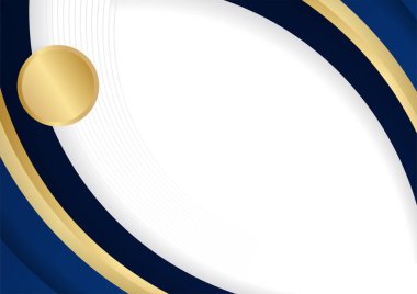 İş sunumu tasarım şablonu için modern mavi soyut arkaplan