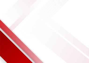 İş sunumu tasarım şablonu için modern kırmızı beyaz soyut arkaplan