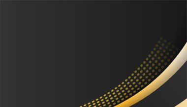 Özet siyah ve altın arkaplan