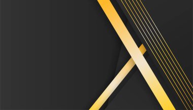 Özet siyah ve altın arkaplan