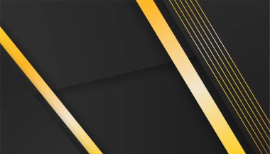 Özet siyah ve altın arkaplan