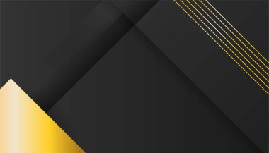 Özet siyah ve altın arkaplan