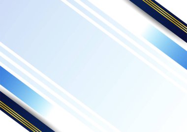 İş sunumu tasarım şablonu için modern mavi soyut arkaplan