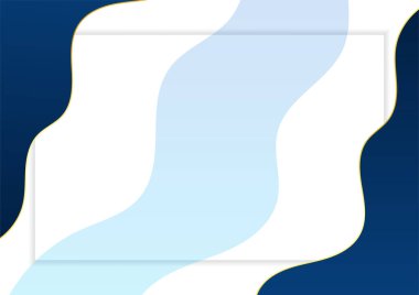 İş sunumu tasarım şablonu için modern mavi soyut arkaplan