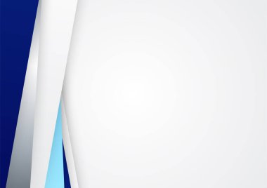 İş sunumu tasarım şablonu için modern mavi soyut arkaplan