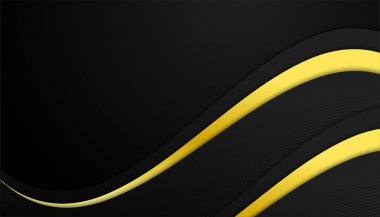 Özet siyah ve altın arkaplan