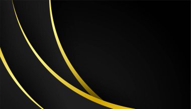 Özet siyah ve altın arkaplan