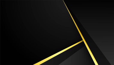 Özet siyah ve altın arkaplan