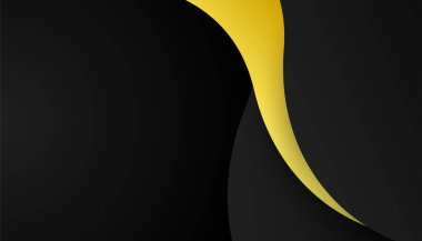 Özet siyah ve altın arkaplan