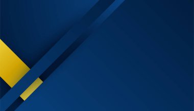 Soyut Mavi ve Altın Arkaplan