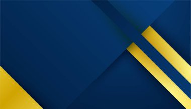 Soyut Mavi ve Altın Arkaplan