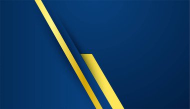 Soyut Mavi ve Altın Arkaplan