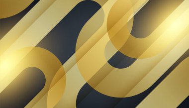 Özet siyah ve altın arkaplan