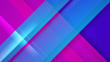 Renkli mavi dinamik ışık efekti arka planı. Sancak ya da poster tasarımı için teknoloji hız modeli. Modern soyut yüksek hızlı hareket. Vektör illüstrasyonu