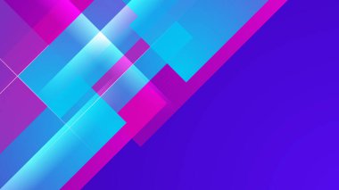 Renkli mavi dinamik ışık efekti arka planı. Sancak ya da poster tasarımı için teknoloji hız modeli. Modern soyut yüksek hızlı hareket. Vektör illüstrasyonu