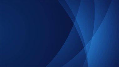 Soyut koyu mavi şekilli arka plan, dalga ve modern teknoloji geometrik desenli. Vektör soyut grafik tasarım sancak deseni sunum arkaplan şablonu.