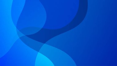 Basit ve modern teknoloji geometrik desenli soyut mavi şekiller. Vektör soyut grafik tasarım sancak deseni sunum arkaplan şablonu.