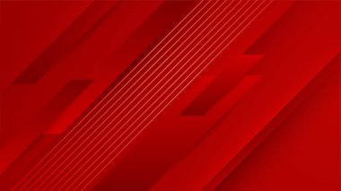 Çizgili soyut kırmızı vektör arka planı