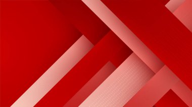 Çizgili soyut kırmızı vektör arka planı