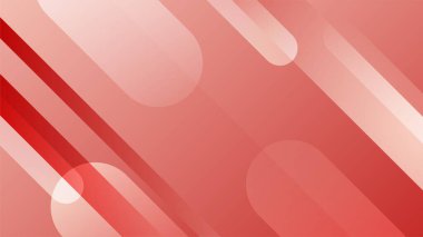 Çizgili soyut kırmızı vektör arka planı