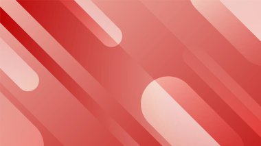 Çizgili soyut kırmızı vektör arka planı