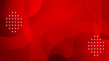abstract red background minimal, abstract creative overlap digital background, modern landing page concept vector.