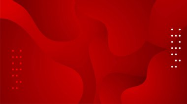 abstract red background minimal, abstract creative overlap digital background, modern landing page concept vector.