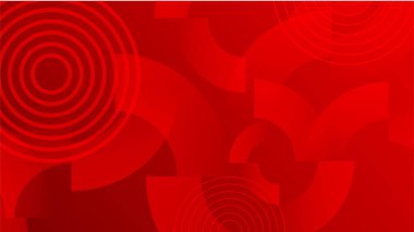 abstract red background minimal, abstract creative overlap digital background, modern landing page concept vector.