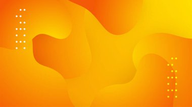 Soyut turuncu ve sarı gradyan arkaplan