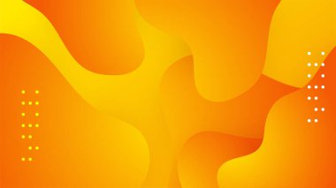 Soyut turuncu ve sarı gradyan arkaplan