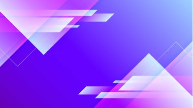 Modern gradyan mor soyut tasarım arka planı. Vektör soyut grafik tasarım modeli sunumu. Sunum tasarımı, el ilanı, sosyal medya kapağı, web afişi, teknoloji afişi için tasarım