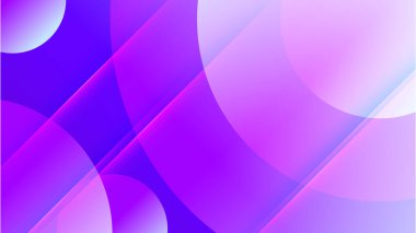 Modern gradyan mor soyut tasarım arka planı. Vektör soyut grafik tasarım modeli sunumu. Sunum tasarımı, el ilanı, sosyal medya kapağı, web afişi, teknoloji afişi için tasarım