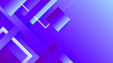 Modern gradyan mor soyut tasarım arka planı. Vektör soyut grafik tasarım modeli sunumu. Sunum tasarımı, el ilanı, sosyal medya kapağı, web afişi, teknoloji afişi için tasarım