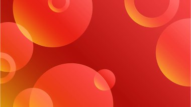 Modern gradyan kırmızı turuncu soyut tasarım arka plan. Kırmızı geometrik şekiller arka plan geometrisi parlaklığı ve katman elemanı iş, şirket, kurum, parti, festival, seminer ve görüşmeler için uygundur.