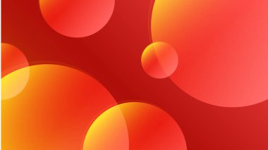 Modern gradyan kırmızı turuncu soyut tasarım arka plan. Kırmızı geometrik şekiller arka plan geometrisi parlaklığı ve katman elemanı iş, şirket, kurum, parti, festival, seminer ve görüşmeler için uygundur.