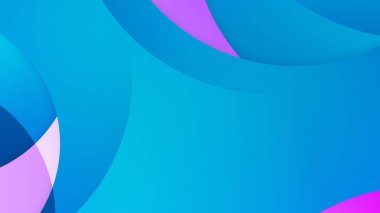 Soyut mavi ve pembe dizayn arka planı. Vektör soyut grafik tasarım sancak deseni sunum arkaplan şablonu.