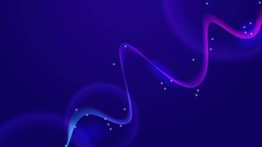 güzel soyut dalga teknolojisi arka planı mavi ışık dijital efekti kurumsal konsepti