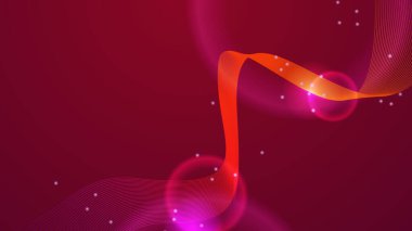 Soyut teknoloji geçmişi. Fütürist teknoloji arayüzü. Gelecekçi teknolojik modern renkli tasarım arka planı