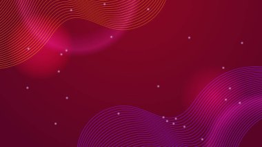 Parlak neon ışıklar, karanlık soyut arka plan, bulanık, neon ışıklı çizgiler. Gelecekçi teknolojik modern renkli tasarım arka planı