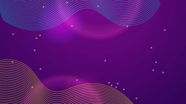 Büyük veri. Gelecekçi teknoloji mavi arka plan. Siber teknoloji. Teknoloji geçmişi. Dalga çizgi arkaplanı.