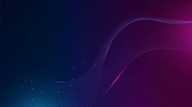 Ağ bağlantısı geleceksel teknoloji renkli tasarım arka planı