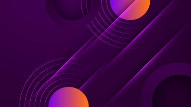 Hareket neon ışık efektli soyut teknoloji arka planı. Vektör illüstrasyonu.