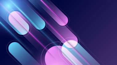 Soyut dijital teknoloji geçmişi. Vektör soyut, bilim, fütürist, enerji teknolojisi konsepti. Tıbbi, teknoloji veya bilim tasarımı.