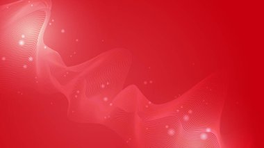 kırmızı teknoloji arka planı. Soyut teknoloji parçacıkları arka plan örgüsü çiziyor. Vektör Soyut, Bilim, Fütürist, Enerji Teknolojisi Konsepti. Tıbbi, teknoloji veya bilim tasarımı.