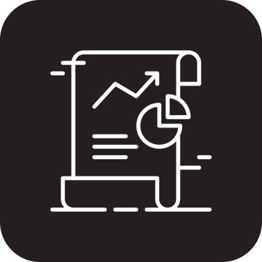 Siyah çizgili Analitik Kriz Yönetimi simgesi. grafik, analiz, grafik, büyüme, diyagram, bilgi, istatistik. Vektör illüstrasyonu