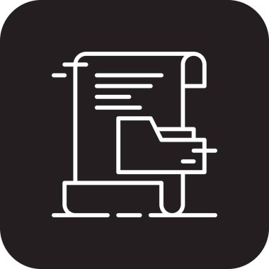 Siyah doldurulmuş çizgi biçimine sahip Medya Dosyası Kriz Yönetimi simgesi. belge, veri, klasör, multimedya, sosyal, koleksiyon, uygulama. Vektör illüstrasyonu