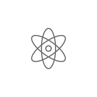 Siyahi taslak tarzlı Bilim Eğitimi ikonu. Kimya, molekül, kimyasal, DNA, bilimsel, atom, deney. Vektör illüstrasyonu