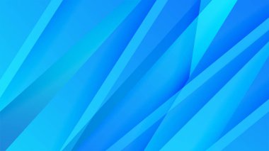 Işık çizgisi ve minimum konsepte sahip soyut mavi arkaplan