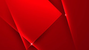 Modern kırmızı soyut gelecek teknolojisi arka planı. Kırmızı gradyan üzerinde soyut çizgiler desen teknolojisi. Vektör soyut grafik tasarım sancak deseni sunum arkaplan şablonu.